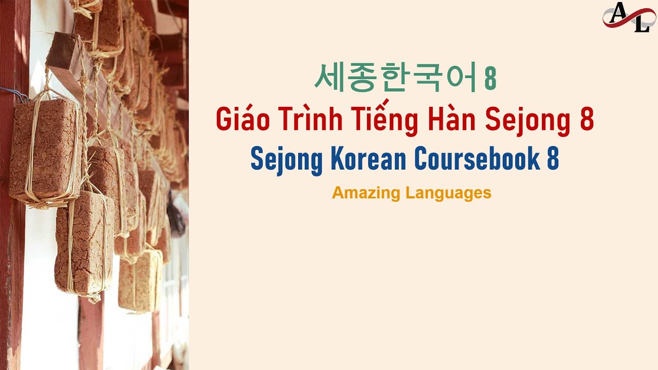 Giáo trình Sejong(8 bộ)